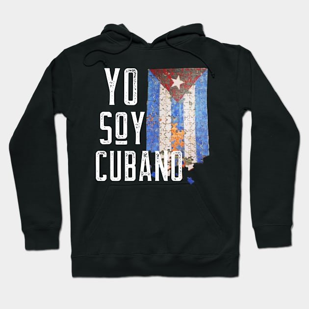 YO SOY CUBANO - CUBA Unión por la Libertad Hoodie by DesignByAmyPort